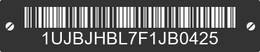 2015 JAYCO Jayco 1UJBJHBL7F1JB0425 VIN decoded