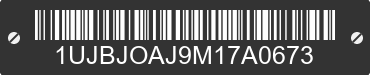 2021 JAYCO Jayco 1UJBJOAJ9M17A0673 VIN decoded