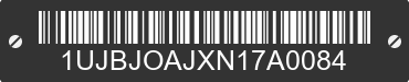 2022 JAYCO Jayco 1UJBJOAJXN17A0084 VIN decoded