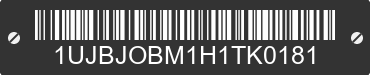 2017 JAYCO Jayco 1UJBJOBM1H1TK0181 VIN decoded