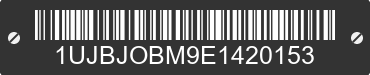 2014 JAYCO Jayco 1UJBJOBM9E1420153 VIN decoded
