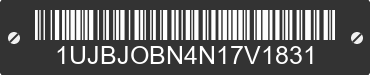 2022 JAYCO Jayco 1UJBJOBN4N17V1831 VIN decoded