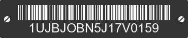 2018 JAYCO Jayco 1UJBJOBN5J17V0159 VIN decoded