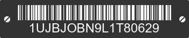 2020 JAYCO Jayco 1UJBJOBN9L1T80629 VIN decoded
