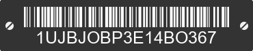 2014 JAYCO Jayco 1UJBJOBP3E14BO367 VIN decoded