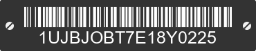 2014 JAYCO Jayco 1UJBJOBT7E18Y0225 VIN decoded