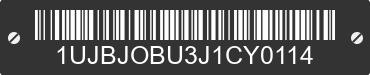 2018 JAYCO Jayco 1UJBJOBU3J1CY0114 VIN decoded