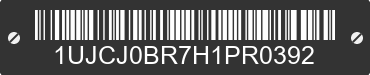 2017 JAYCO Jayco 1UJCJ0BR7H1PR0392 VIN decoded