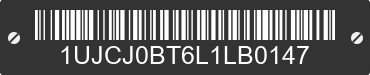 2020 JAYCO Jayco 1UJCJ0BT6L1LB0147 VIN decoded