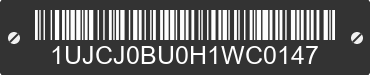 2017 JAYCO Jayco 1UJCJ0BU0H1WC0147 VIN decoded