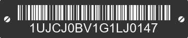 2016 JAYCO Jayco 1UJCJ0BV1G1LJ0147 VIN decoded