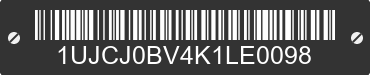 2019 JAYCO Jayco 1UJCJ0BV4K1LE0098 VIN decoded