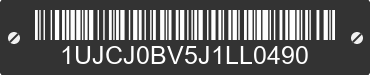 2018 JAYCO Jayco 1UJCJ0BV5J1LL0490 VIN decoded