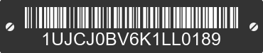 2019 JAYCO Jayco 1UJCJ0BV6K1LL0189 VIN decoded