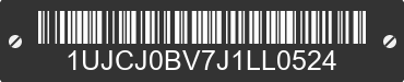 2018 JAYCO Jayco 1UJCJ0BV7J1LL0524 VIN decoded