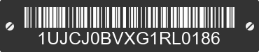 2016 JAYCO Jayco 1UJCJ0BVXG1RL0186 VIN decoded