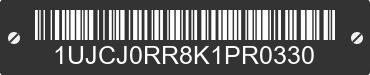 2019 JAYCO Jayco 1UJCJ0RR8K1PR0330 VIN decoded