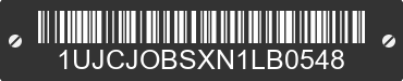 2022 JAYCO Jayco 1UJCJOBSXN1LB0548 VIN decoded