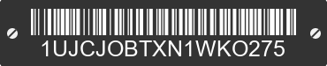 2022 JAYCO Jayco 1UJCJOBTXN1WKO275 VIN decoded