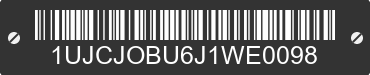 2018 JAYCO Jayco 1UJCJOBU6J1WE0098 VIN decoded