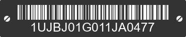 2001 JAYCO RV Trailer 1UJBJ01G011JA0477 VIN decoded
