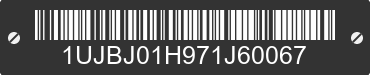 2007 JAYCO RV Trailer 1UJBJ01H971J60067 VIN decoded
