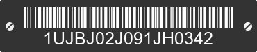 2009 JAYCO RV Trailer 1UJBJ02J091JH0342 VIN decoded