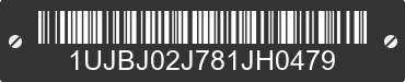 2008 JAYCO RV Trailer 1UJBJ02J781JH0479 VIN decoded