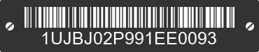 2009 JAYCO RV Trailer 1UJBJ02P991EE0093 VIN decoded