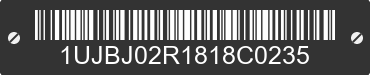 2008 JAYCO RV Trailer 1UJBJ02R1818C0235 VIN decoded