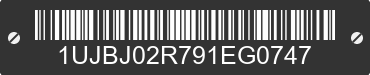 2009 JAYCO RV Trailer 1UJBJ02R791EG0747 VIN decoded