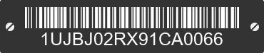 2009 JAYCO RV Trailer 1UJBJ02RX91CA0066 VIN decoded