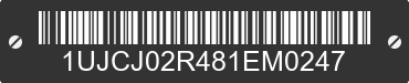 2008 JAYCO RV Trailer 1UJCJ02R481EM0247 VIN decoded