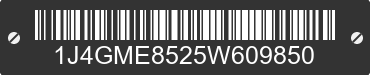 2005 JEEP Cherokee 1J4GME8525W609850 VIN decoded