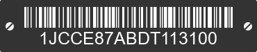 1983 JEEP CJ-7 1JCCE87ABDT113100 VIN decoded