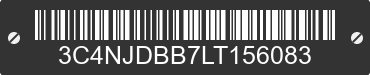 2020 JEEP Compass 3C4NJDBB7LT156083 VIN decoded