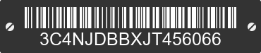 2018 JEEP Compass 3C4NJDBBXJT456066 VIN decoded