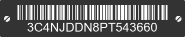 2023 JEEP Compass 3C4NJDDN8PT543660 VIN decoded