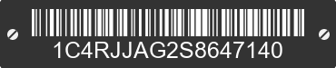 2025 JEEP Grand Cherokee L 1C4RJJAG2S8647140 VIN decoded
