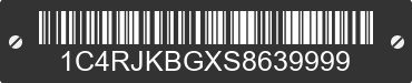 2025 JEEP Grand Cherokee L 1C4RJKBGXS8639999 VIN decoded