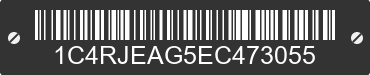 2014 JEEP Grand Cherokee 1C4RJEAG5EC473055 VIN decoded