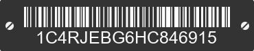2017 JEEP Grand Cherokee 1C4RJEBG6HC846915 VIN decoded