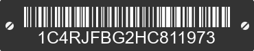 2017 JEEP Grand Cherokee 1C4RJFBG2HC811973 VIN decoded