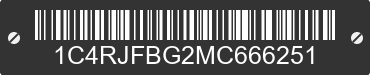 2021 JEEP Grand Cherokee 1C4RJFBG2MC666251 VIN decoded