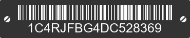 2013 JEEP Grand Cherokee 1C4RJFBG4DC528369 VIN decoded