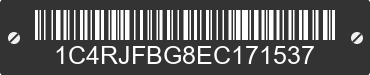 2014 JEEP Grand Cherokee 1C4RJFBG8EC171537 VIN decoded