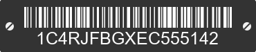 2014 JEEP Grand Cherokee 1C4RJFBGXEC555142 VIN decoded