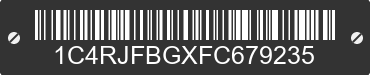 2015 JEEP Grand Cherokee 1C4RJFBGXFC679235 VIN decoded