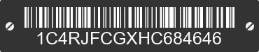 2017 JEEP Grand Cherokee 1C4RJFCGXHC684646 VIN decoded
