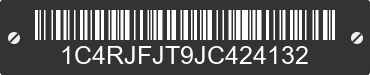 2018 JEEP Grand Cherokee 1C4RJFJT9JC424132 VIN decoded